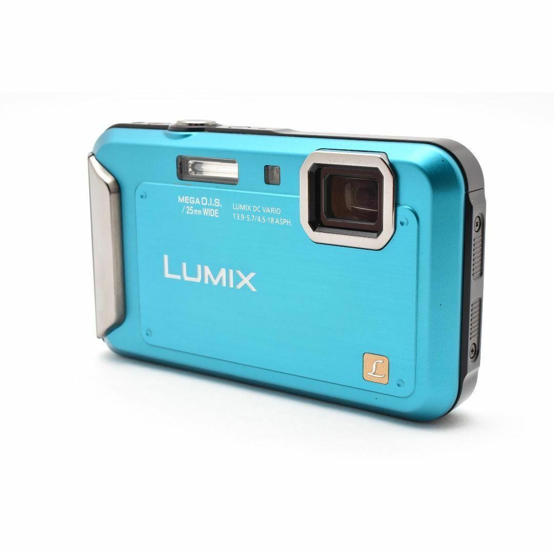 Panasonic パナソニック LUMIX DMC-FT20：2538791 Panasonic Lumix DMC-FT20 Camera Blue Waterproof Compact Used