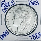 1883 MORGAN SILVER DOLLAR AUTHENTIC HI GRADE U.S. MINT COIN FREE SHIPPING 7382