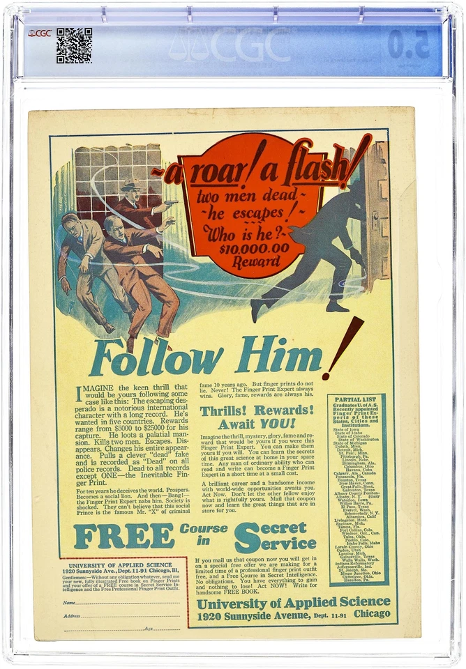 Amazing Stories Pulp Vol. 2 #10 CGC 5.0 1928 4491204013 - Image 2 of 4