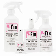 Kitchen Cupboards Clean & Polish - Cabinet Doors Drawer Fronts Surface Cleaner