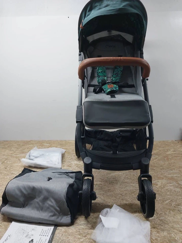 MOMI ESTELLE DAKAR BUGGY KINDERWAGEN BIS 22 KG GRAU GROßE RÄDER - Bild 1 von 1