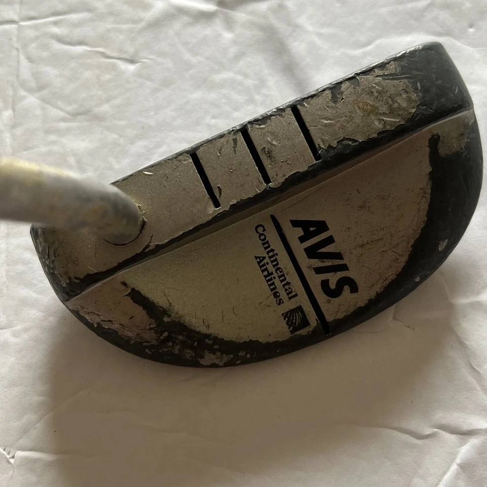 Tour Edge Fiber-Sonic Super Soft SS3 Putter Continental Airlines Avis RH 34"" - Image 4 of 4