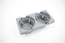 ⭐ 99-06 Bmw E46 3 Series Front Center Console Cup Holder Insert Trim Gray Oem