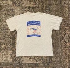 VTG OLP Our Lady of Peace Celebrity Sports Volleyball T Shirt Single Stitch XL