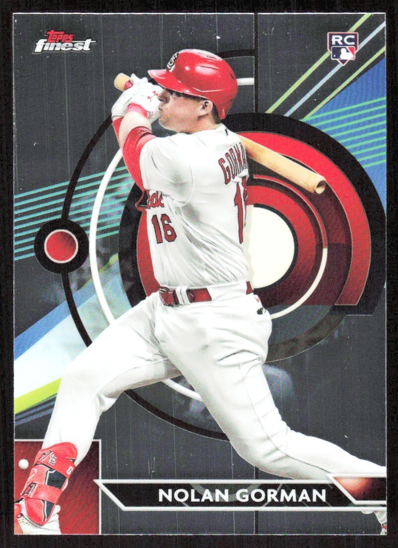 2023 2038D TOPPS Finest Nolan Gorman Rookie St. Louis Cardinals #92