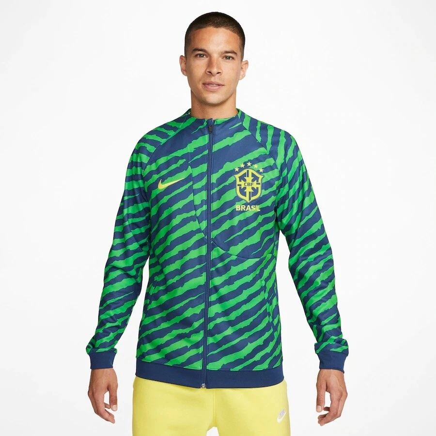 CBF Brazil Word Cup 2022 Soccer Training Academy Pro Jacket - Nike 2022  2023