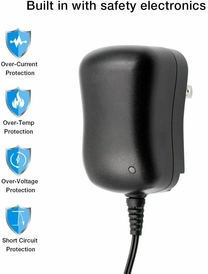 Compatible For 12V 1a /1000mA 12W 3-12V Universal AC Cord Adapter Power Supply - Image 4 of 4