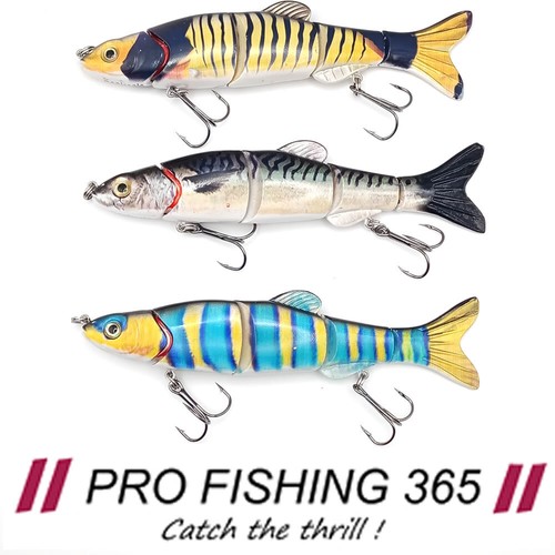 Bass Fishing Bait Lure Realscale Countdown Savage Swimbait Gear Free Wire Trace - Picture 3 of 16
