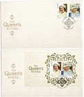 Stamp 2020 Australia Queens birthday pair & mini sheet on pair of official FDCs