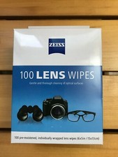 Original Carl Zeiss High Quality 100 Lens Glasses Camera Monitor Cleaning Wipes