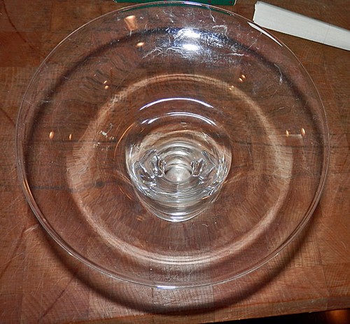 Perfect 1960s Steuben Crystal Flared Top Table Vase Signed - Picture 2 of 5