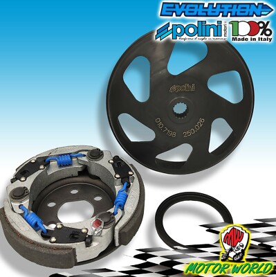 Set Glocke + Kupplung Polini Evolution Racing Yamaha Aerox JOG'S NEO'S Zuma