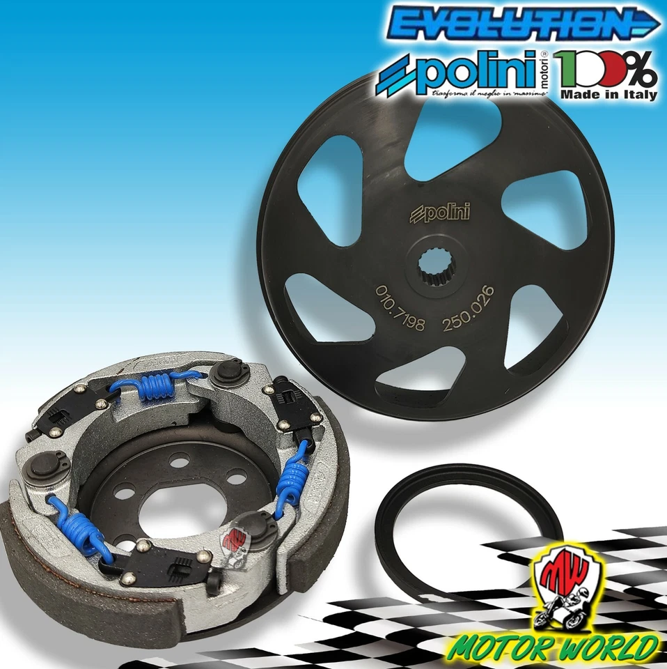 KIT CAMPANA + FRIZIONE POLINI EVOLUTION RACING MINARELLI ORIZZONTALE E VERTICALE