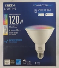 CREE LED 14W PAR38 SMART LED DIMMABLE OUTDOOR FLOODLIGHT 120W MULTICOLOR BULB