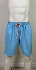 Nike Retro Stripe 9 Stretch Men s Volley Swim Trunks Light Blue