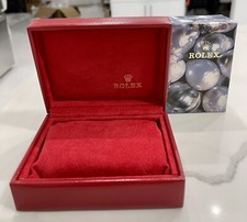 ROLEX 赤いレザーケース ROLEX: Red, Leather & Logo Watch Case/Box Set | eBay