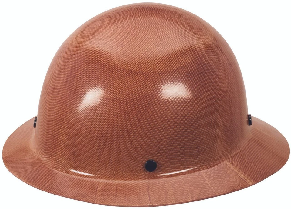 MSA Tan Skullgard Hard Hat with Staz-On Suspension and Full Brim 454664 - Image 2 of 4