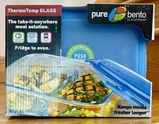 Pure Bento Smart Planet ThermoTemp Glass Lunch Container. 52.8 Oz. Glass.