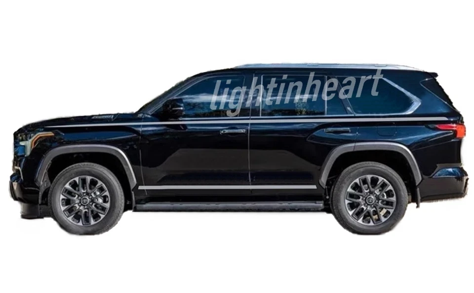 Car Side Sticker Kit For Toyota Sequoia Graphics Waist Line Stripe Racing Decals - Image 4 of 4