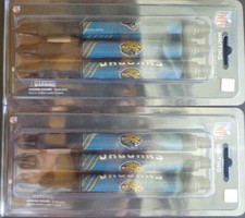 ( 6 PENS ) NFL Team Color Jacksonville Jaguars - Black Ink - Official Licensed