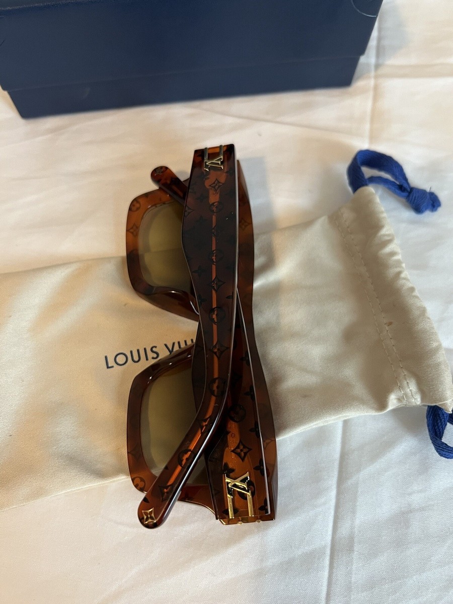 LOUIS VUITTON Acetate Blade Sunglasses Z1483E Tortoise | eBay LOUIS VUITTON Acetate Blade Sunglasses Z1483E Tortoise | eBay