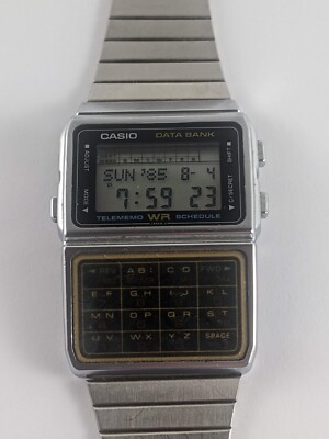 Casio DBC 610 WR Wrist Watch Vintage 1980s GREAT CONDITION WORKS