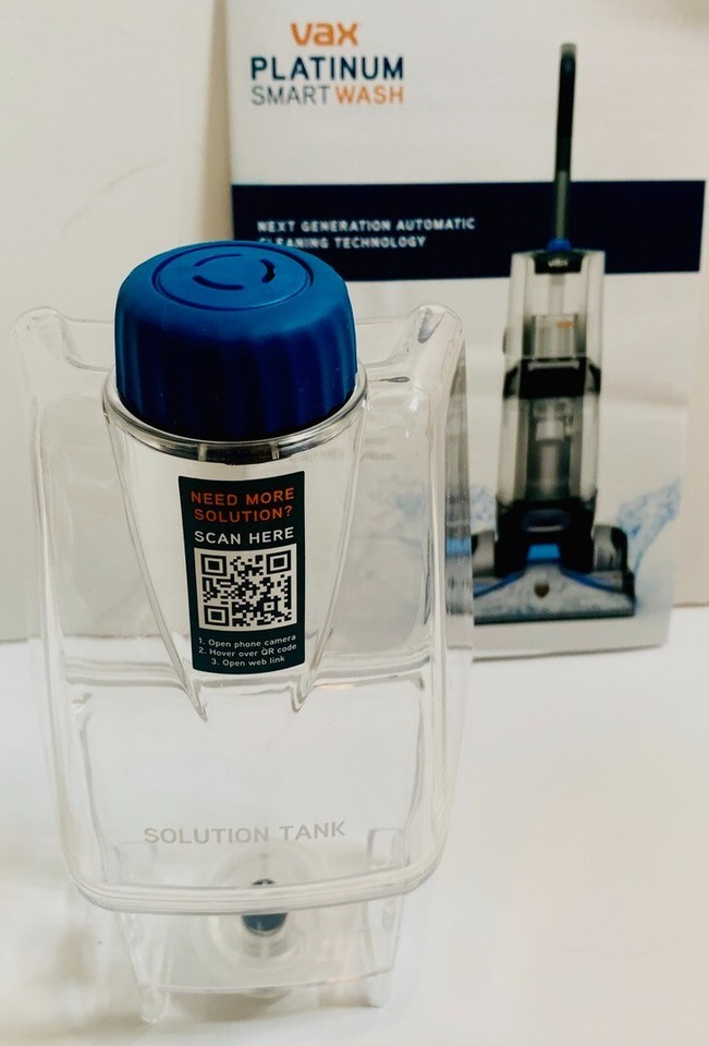 **SALE** VAX Solution Tank Platinum SmartWash Carpet Cleaner BRAND NEW