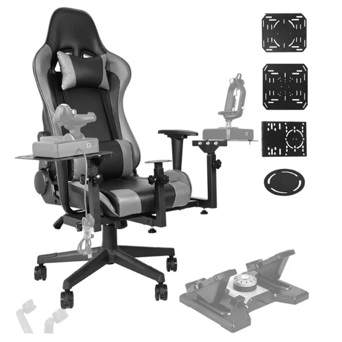 Marada Lenkradständer faltbar Fit Logitech G29 G920 G923 Thrustmaster  T300RS