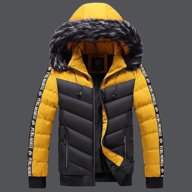 Chaqueta De Invierno Frio Nieve Para Hombre Chamarras Abrigos De Moda De Calidad