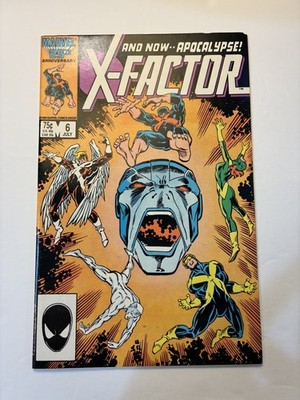 X-Factor #6 (1986 Marvel) 1st Appearance of Apocalypse *Very Fine- Range*