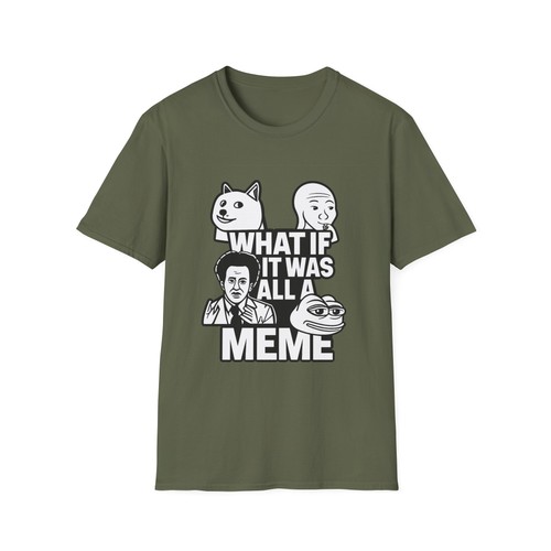 Meme Graphic Tee Unisex Humor Top - Picture 26 of 57