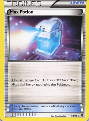 Max Potion Uncommon Normal Emerging Powers 94/98 MP