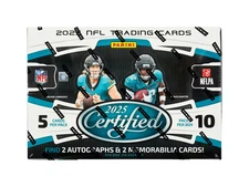 2025 PANINI CERTIFIED FOOTBALL HOBBY BOX ELAZ