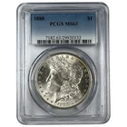 1888-P Morgan Silver Dollar PCGS MS-63 NA168