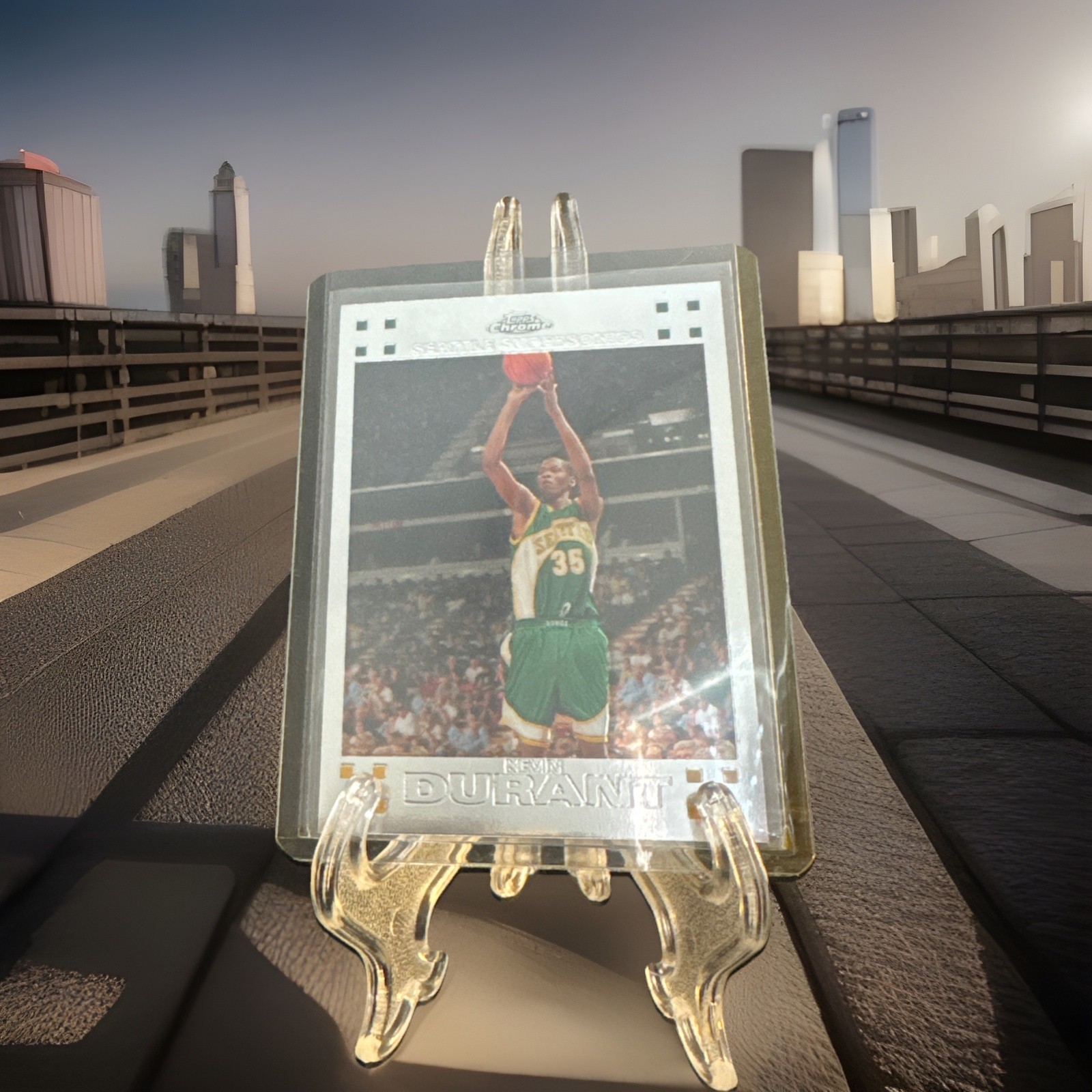 Kevin Durant 2007 Topps Chrome #131 Base Price Guide - Sports Card