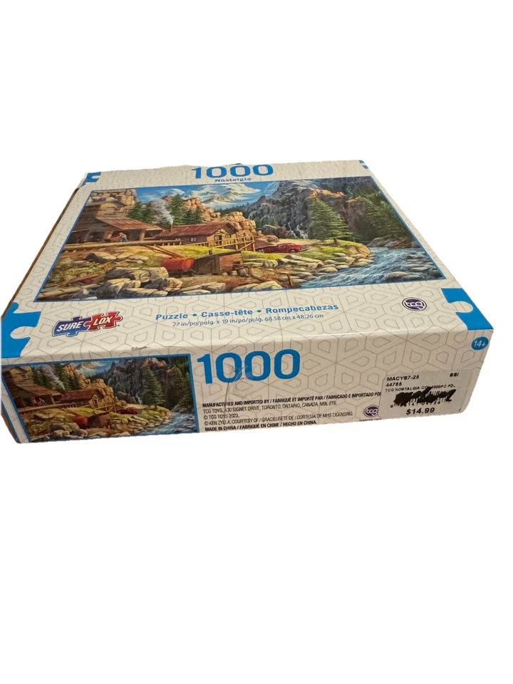 Prospecting Old Digs Nostalgia 1000 шт. Пазл Sure Lox Новый - Изображение 4 из 4