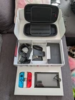 Nintendo Switch Console Bundle With Case Original Box Blue&Red Joycons HDMI