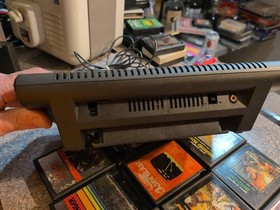 Atari 7800 Console With 15 Games Tested Defender  Space Invaders  Pac Man