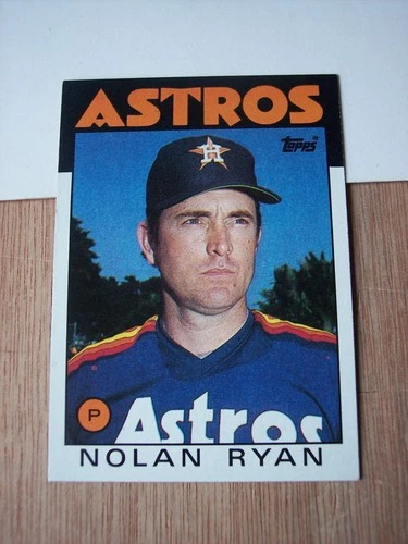 Nolan Ryan 1986 Topps baseball card #100 NM or better