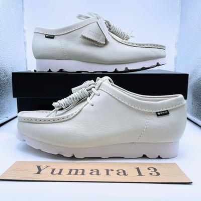 Clarks Wallabee Gore-Tex White Leather 26185541 UK 4-13 | eBay
