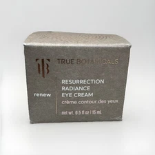 TRUE BOTANICALS RESURRECTION RADIANCE EYE CREAM 0.5 Fl Oz, 15mlUSA