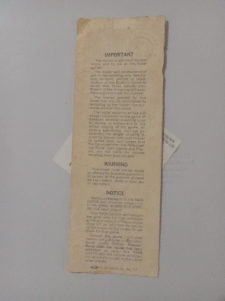 1978 World Series Game 5 Ticket Stub Yankees defeat Dodgers 12-2 Reggie Home Run - Image 2 of 2
