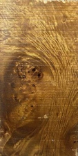 Guitar Headplate Veneer Sheet Worm-hole Golden Camphor Wood Burl Luthier Supply