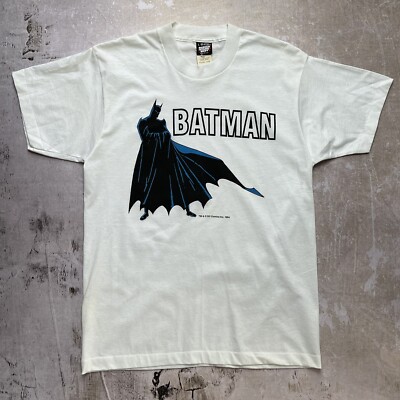 Vintage 80s Batman Comic Image Shirt (size M/L) NOS Todd