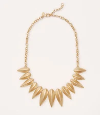 Ann Taylor LOFT Pointed Statement Statement Necklace NWT $49.50
