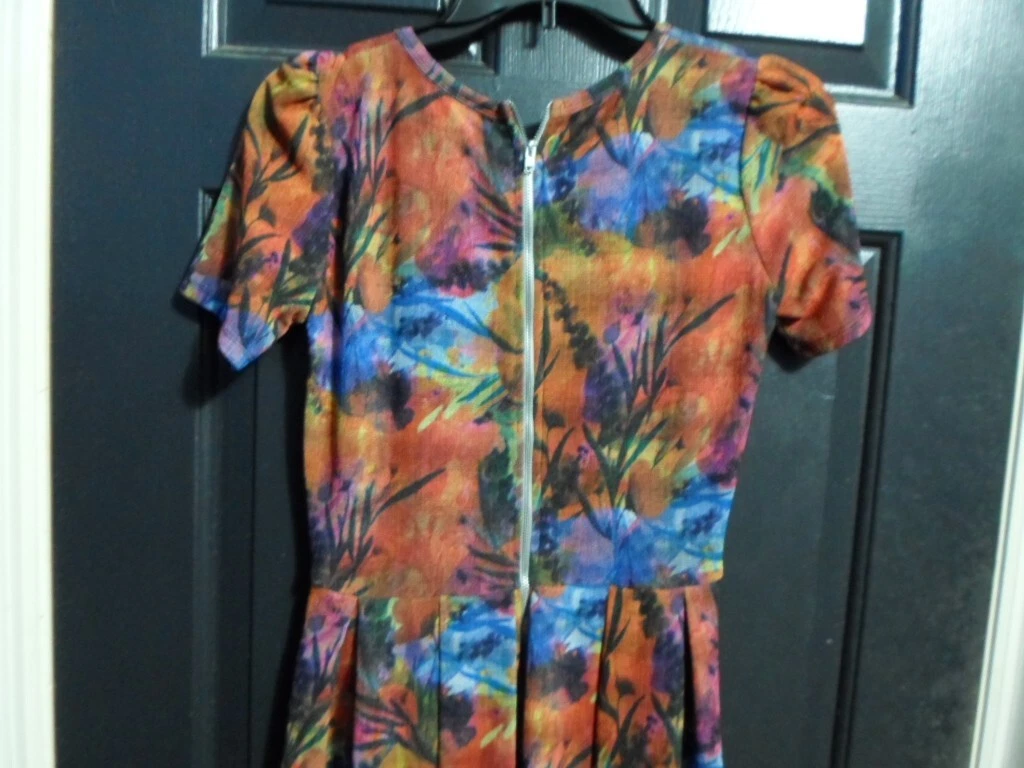 PALM ANGELS Abito donna LulaRoe multicolore stampa floreale manica corta taglia S