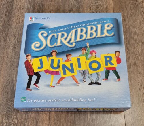 Hasbro Scrabble 1999 juego para niños junior faltan azulejos de 9 letras  - Imagen 1 de 10