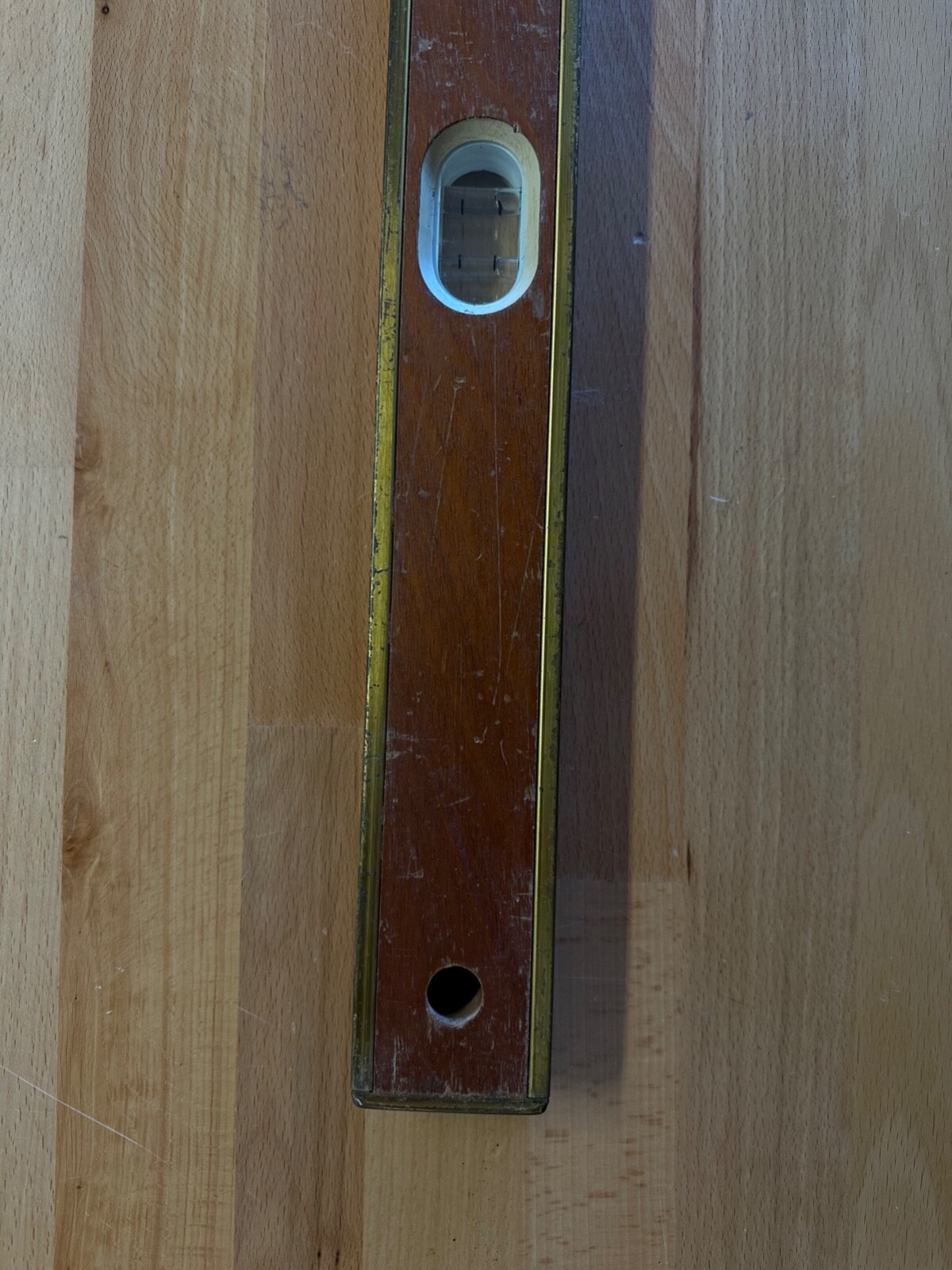 Vintage Wood Carpenter Level w/ Brass Trim 48" AMERICAN KP930309 48 eBay
