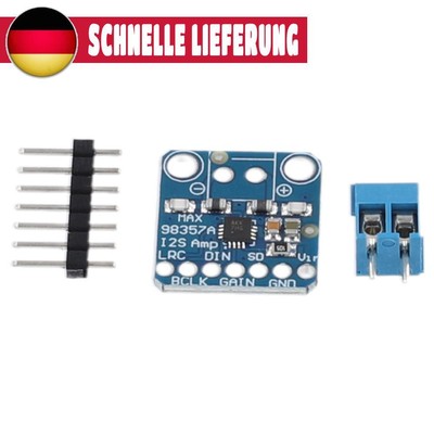 MAX98357 Amplifier Filterless Audio Board MAX98357A Class D I2S for Raspberry Pi