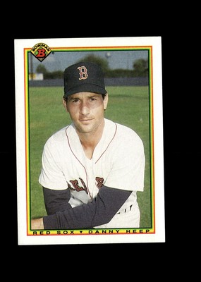 Danny Heep : 1990 Bowman MLB Baseball Card #276 : Boston Red Sox